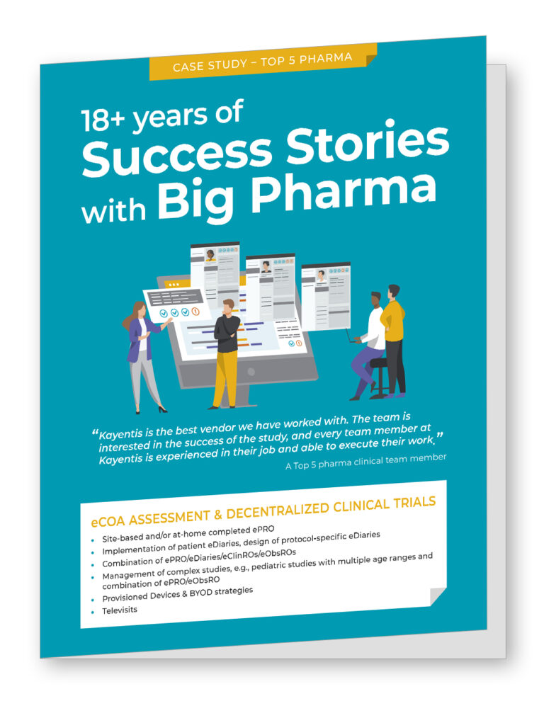 Success stories with Big Pharma